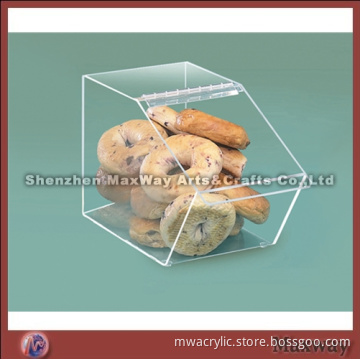 Clear High Grade Cubic Acrylic/Perspex Bakery/Donut Case